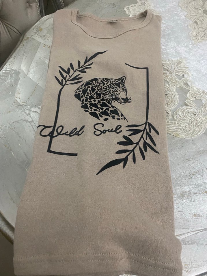 Bej Kadın Uzun Kollu pijama takımı - Görsel 3