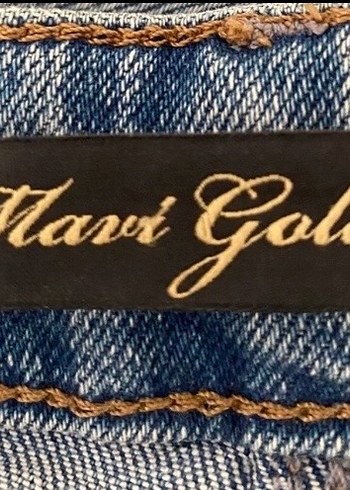 Kadın Mavi Kot Pantolon - Görsel 3