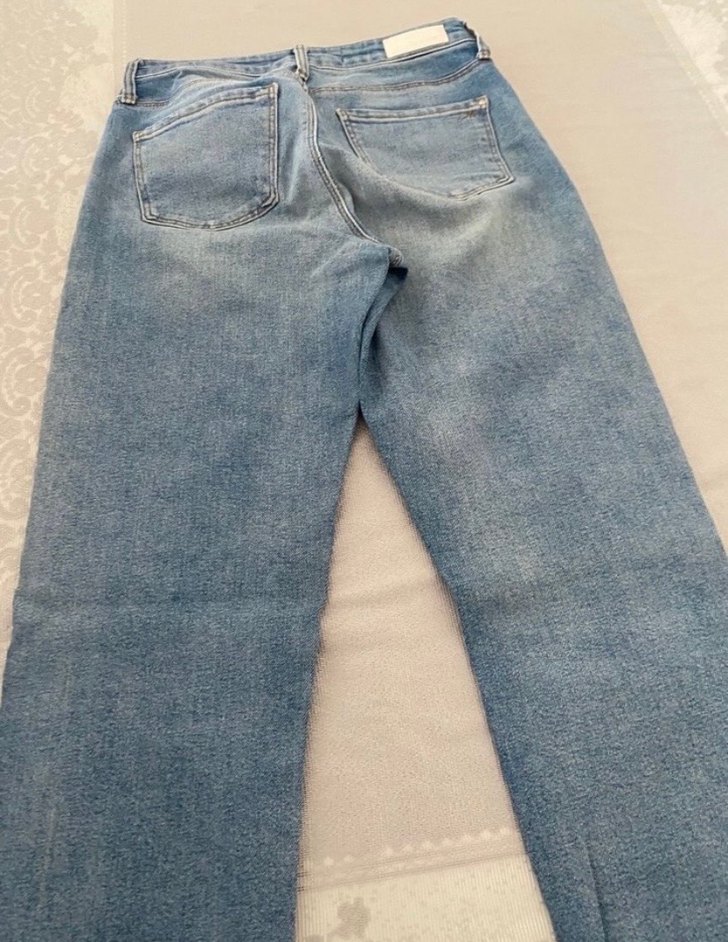 Kadın Mavi Kot Pantolon - Görsel 2