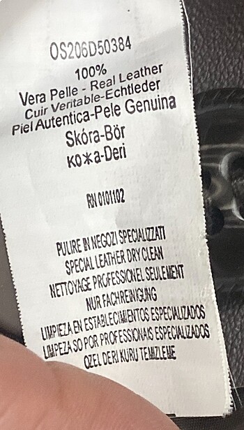 l Beden haki Renk Stefane orjınal deri kullanılmamıştır
