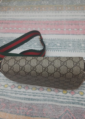 Gri Baskılı Kadın Omuz Çantası - Görsel 4