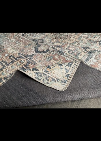 Bohem Çok Renkli Açık Tonlu Halı - Görsel 5