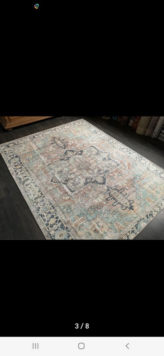 Bohem Çok Renkli Açık Tonlu Halı - Görsel 3