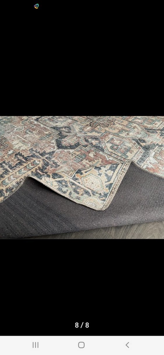 Bohem Çok Renkli Açık Tonlu Halı - Görsel 5