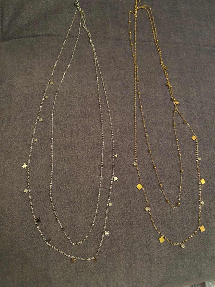 Adet fiyatıdır. Zincir Detaylı Parlak Gold bel zinciri - Görsel 3