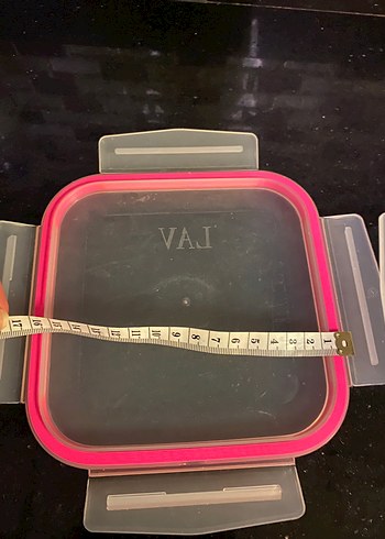 Pembe Silikon Kapaklı Saklama Kapları kapağı seti - Görsel 3