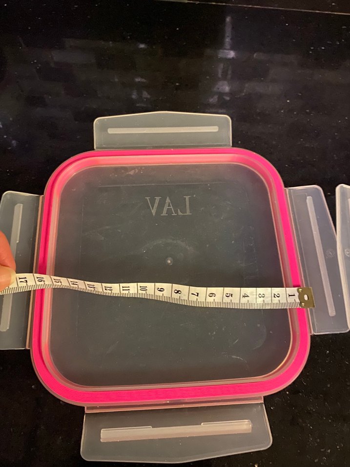 Pembe Silikon Kapaklı Saklama Kapları kapağı seti - Görsel 3