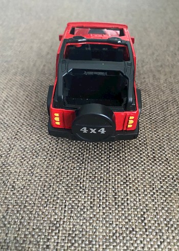 Koyu Kırmızı Oyuncak Araba - Görsel 5