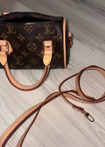 Kahverengi Deri Parisian Omuz Çantası - Görsel 2