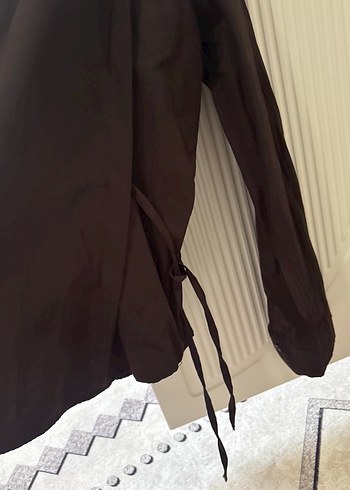 Kadın Kahverengi Gömlek - Görsel 3