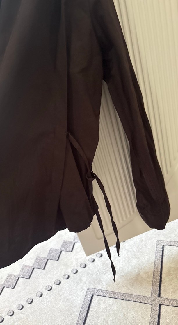 Kadın Kahverengi Gömlek - Görsel 3