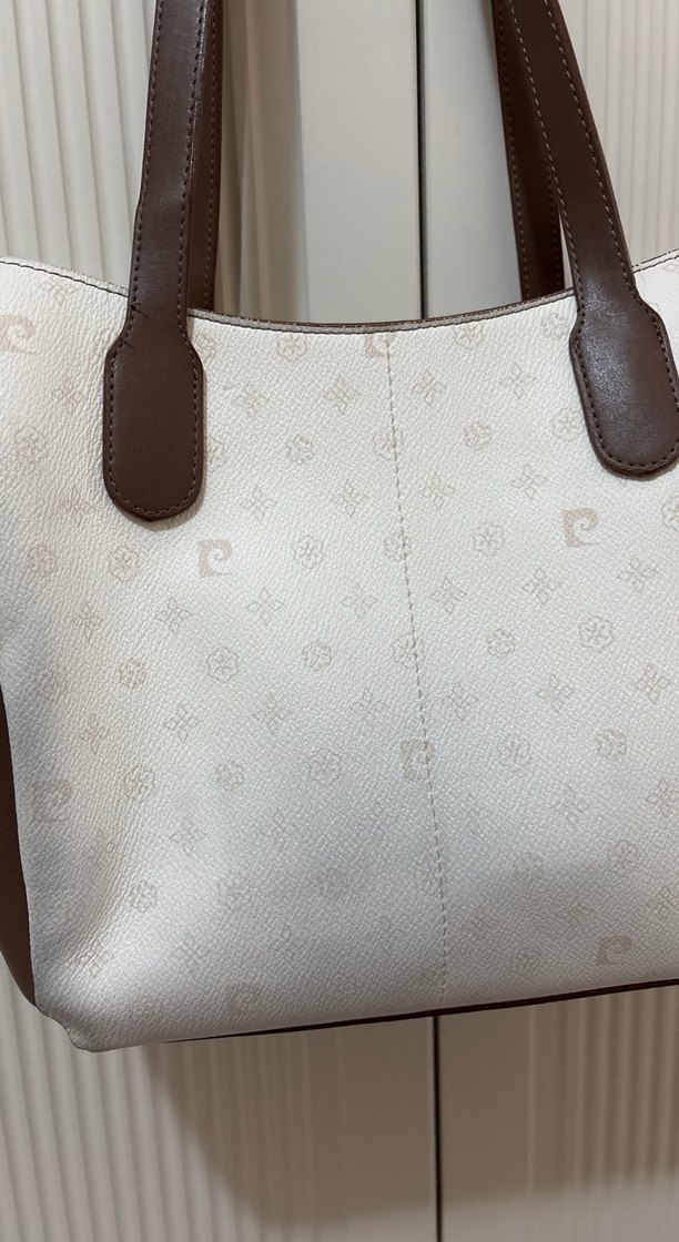 Beyaz Pierre Cardin Kadın Omuz Çantası - Görsel 3