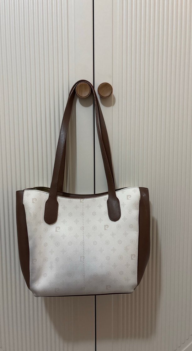 Beyaz Pierre Cardin Kadın Omuz Çantası - Görsel 2