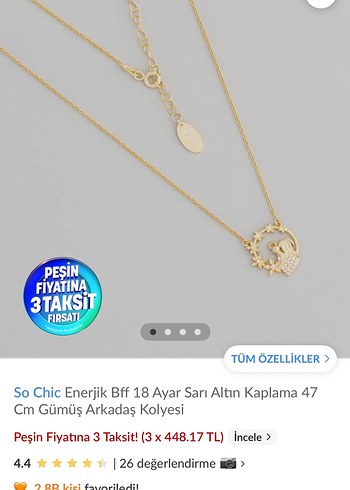 So Chıc Kolye - Görsel 3