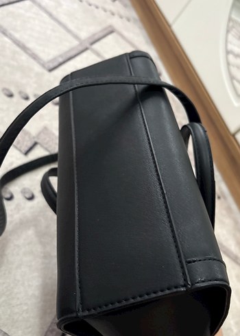 Siyah Stradıvarıus çanta - Görsel 5