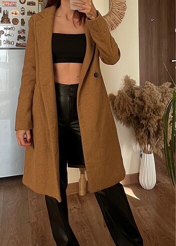 s Beden Bershka Camel Kaban