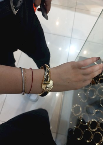 Klasik Parlak Altın Tokalı zara kadın kelepçe bileklik