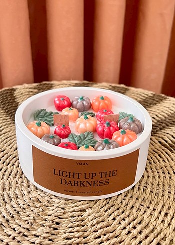 Beton bal kabağı soya mum - Görsel 2