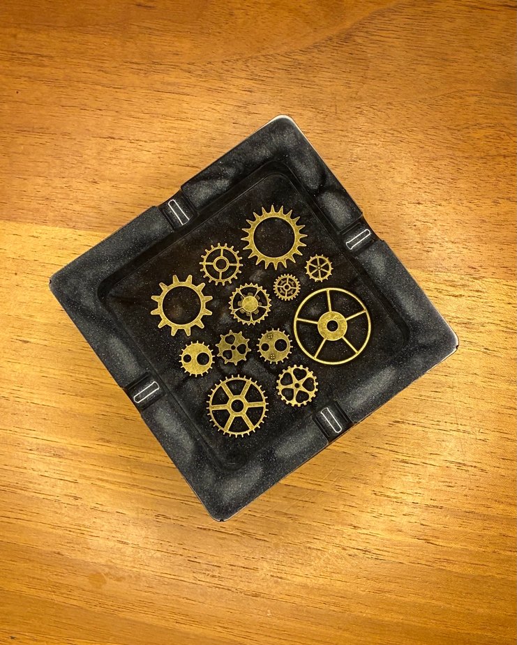 Epoksi Tasarım Küllük - Görsel 2