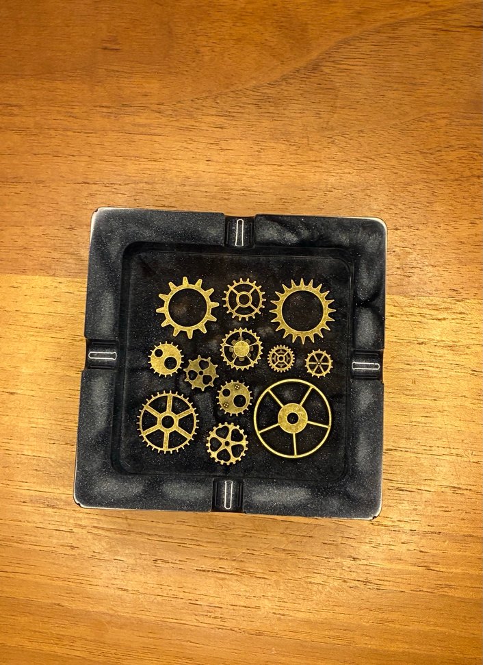 Epoksi Tasarım Küllük - Görsel 3