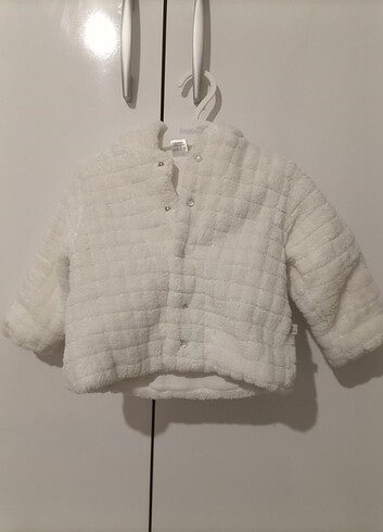 Kız bebek peluş mont 