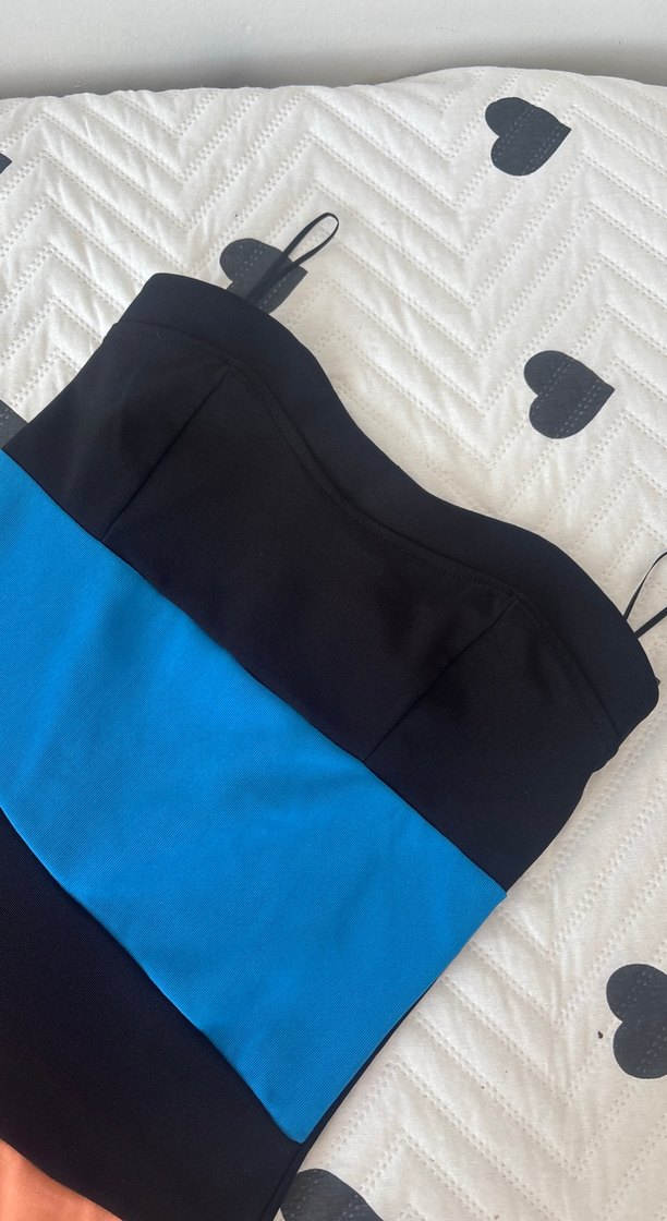 Çok Renkli mini elbise - Görsel 3