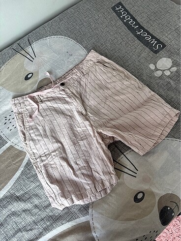 Çizgili şort - Görsel 5