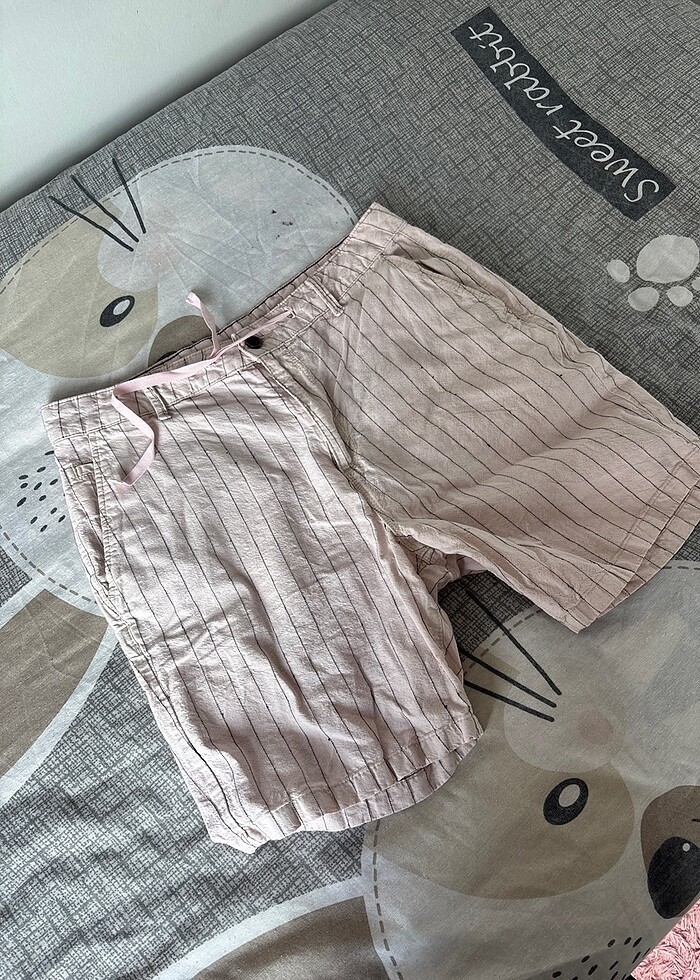 Çizgili şort - Görsel 5