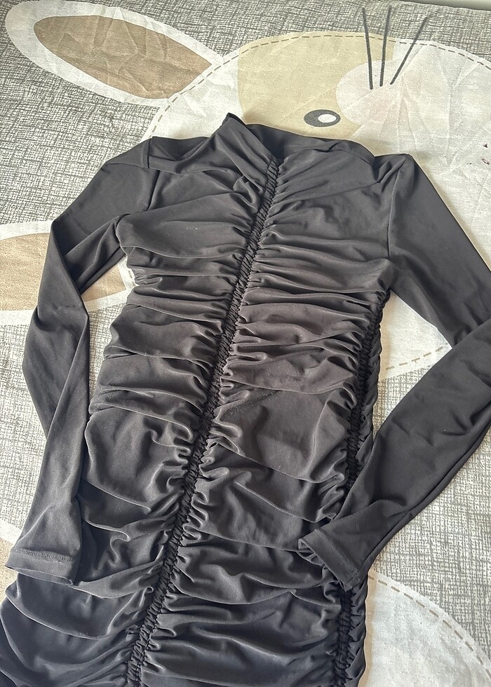 Siyah elbise - Görsel 3