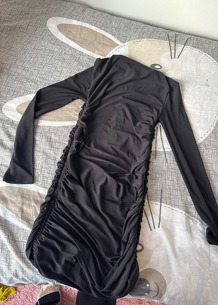 Siyah elbise - Görsel 5