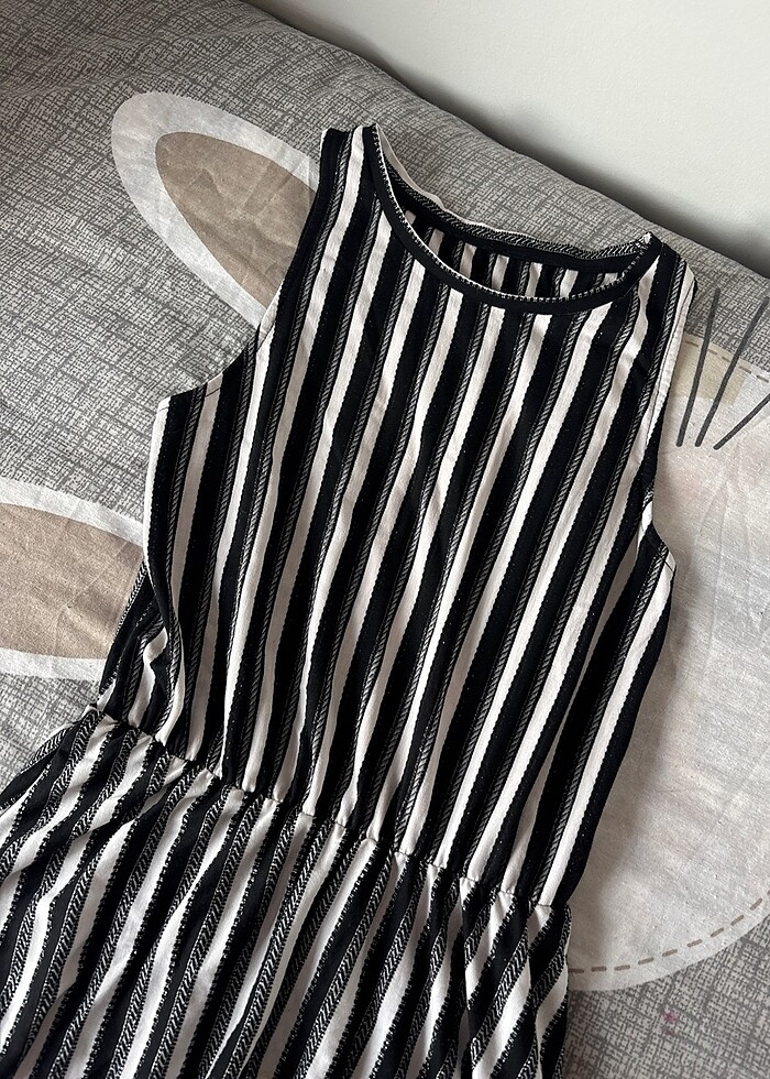 Simetrik elbise - Görsel 2