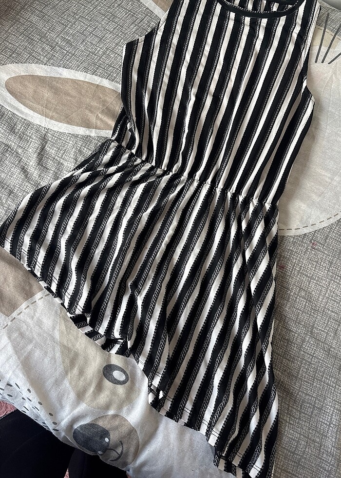 Simetrik elbise - Görsel 4