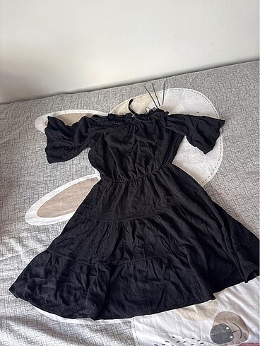 Siyah elbise - Görsel 5