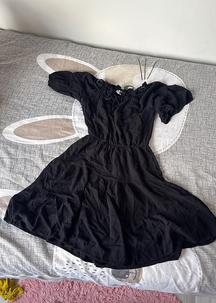 Siyah elbise - Görsel 2