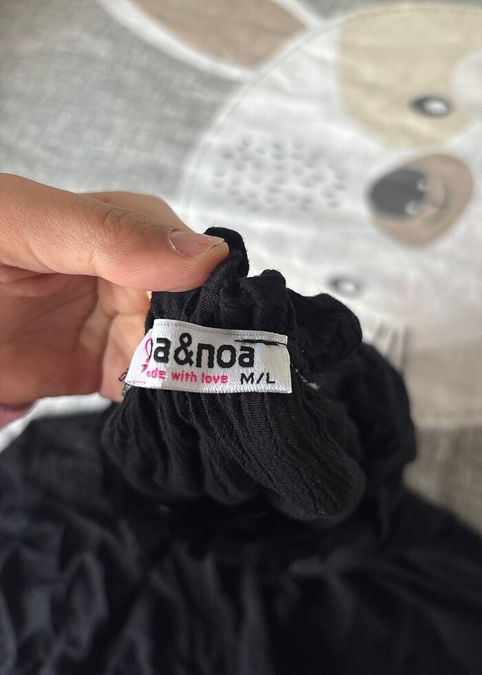 Siyah elbise - Görsel 4