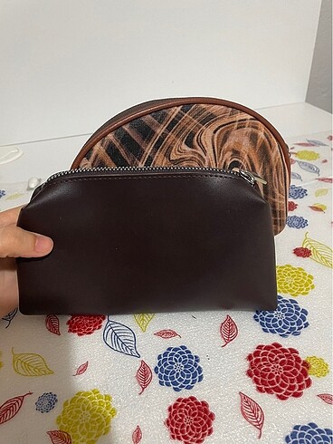 Desenli makyaj çantası#kiko#alixavıen#sephora#mac#zara#makyajçan