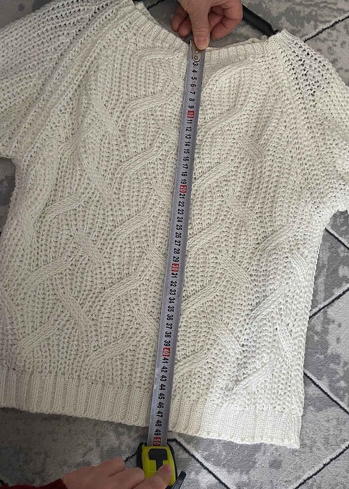 Beyaz kazak#boğazlıkazak#body#stradivarius#addax#zara#man - Görsel 4