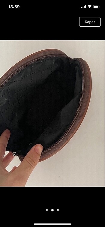 Desenli makyaj çantası#kiko#alixavıen#sephora#mac#zara#makyajçan - Görsel 3