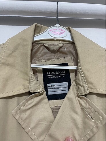 LC Waikiki Unisex çocuk trençkot