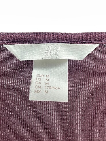 m Beden bordo Renk H&M T-shirt %70 İndirimli.