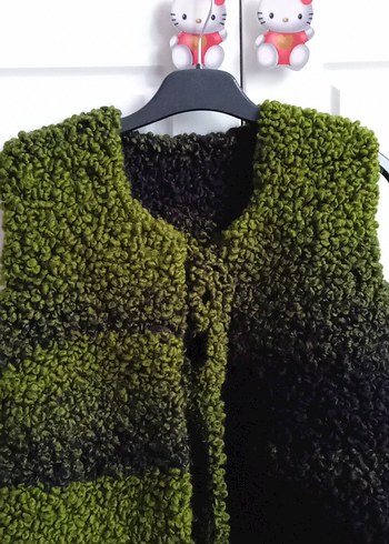 Çocuk Örgu Yelek - Görsel 2