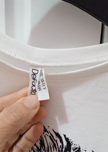 DeFacto Atatürk t-shirt uzun kol 10/11 yas - Görsel 3