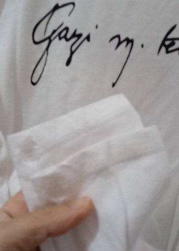 DeFacto Atatürk t-shirt uzun kol 10/11 yas - Görsel 5