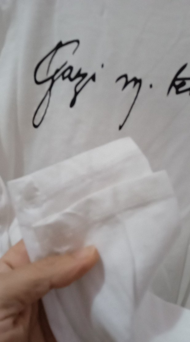 DeFacto Atatürk t-shirt uzun kol 10/11 yas - Görsel 5