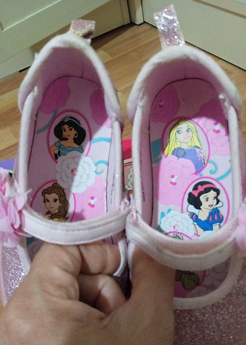 Pembe Simli Kız Babet Ayakkabı - Görsel 3