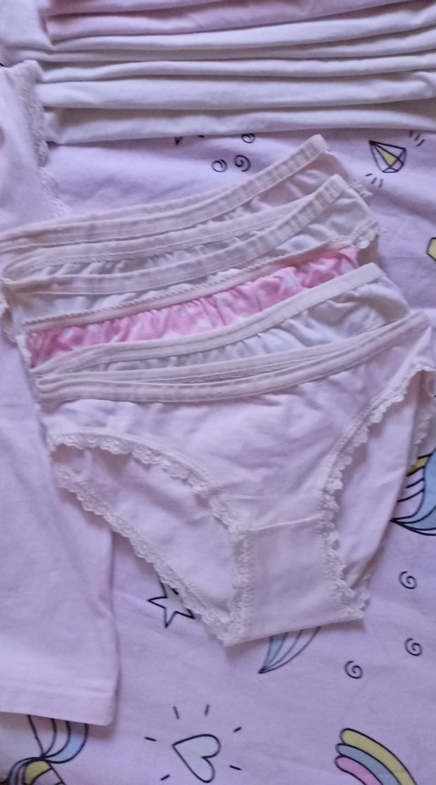 Pastel Renkli Kız Çocuk İç Giyim Seti - Görsel 5