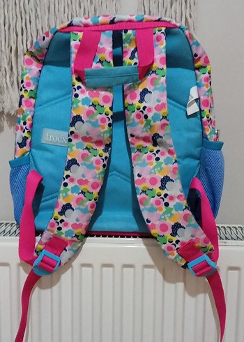 Renkli Barbie Desenli Çocuk Okul Çantası - Görsel 2