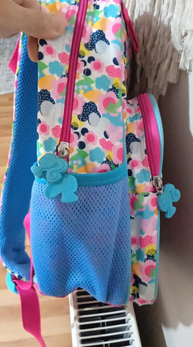 Renkli Barbie Desenli Çocuk Okul Çantası - Görsel 3