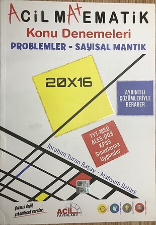 Acil Matematik Konu Denemeleri