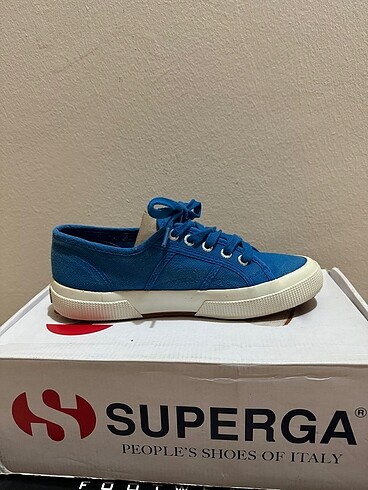 38 Beden mavi Renk Superga kadın ayakkabı